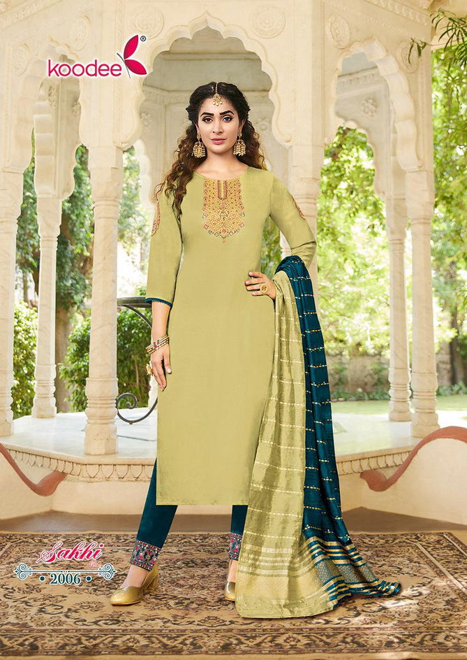 Sakhi 2 By Koodee Readymade Salwar Suit Catalog